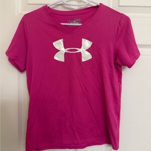 Under Armour Pink Short Sleeve Tee
